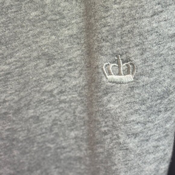 Juicy Couture Gray 100% Cotton Jogger Pants w/ Drawstring Waist Womens Size 1X - Picture 4 of 9